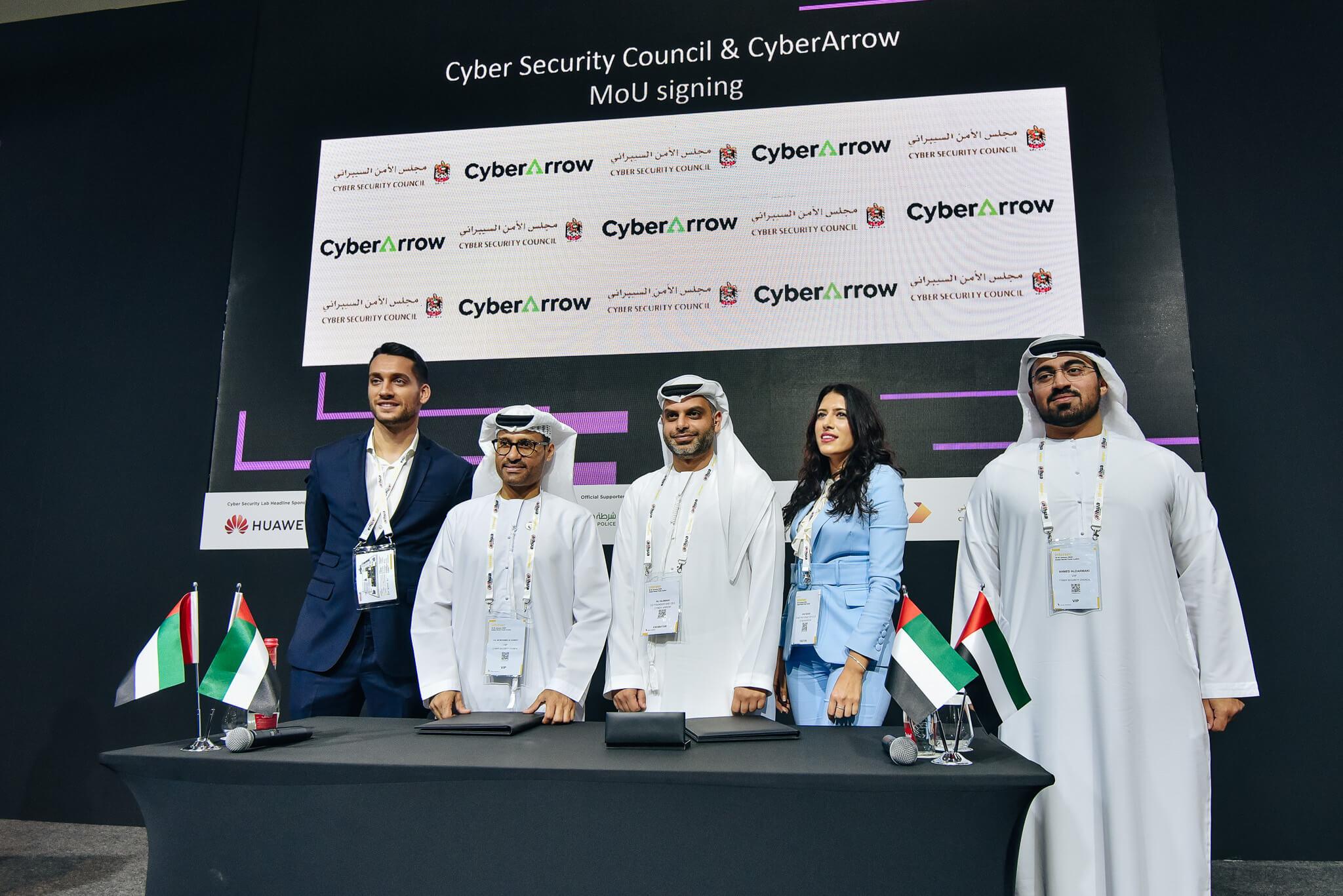 CyberArrow Signs Partnership with His Excellency & Won Award