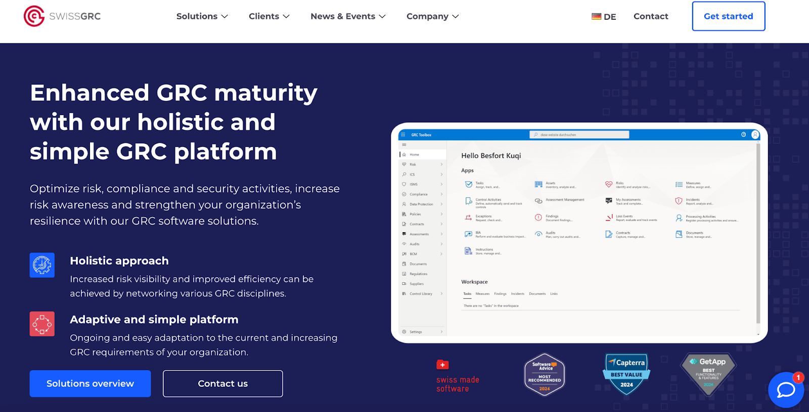 Best GRC software solutions for 2026 | CyberArrow
