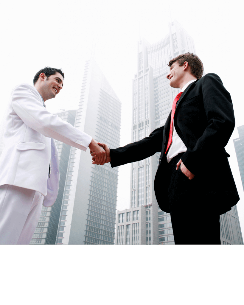 shaking hands 5 | CyberArrow shaking hands